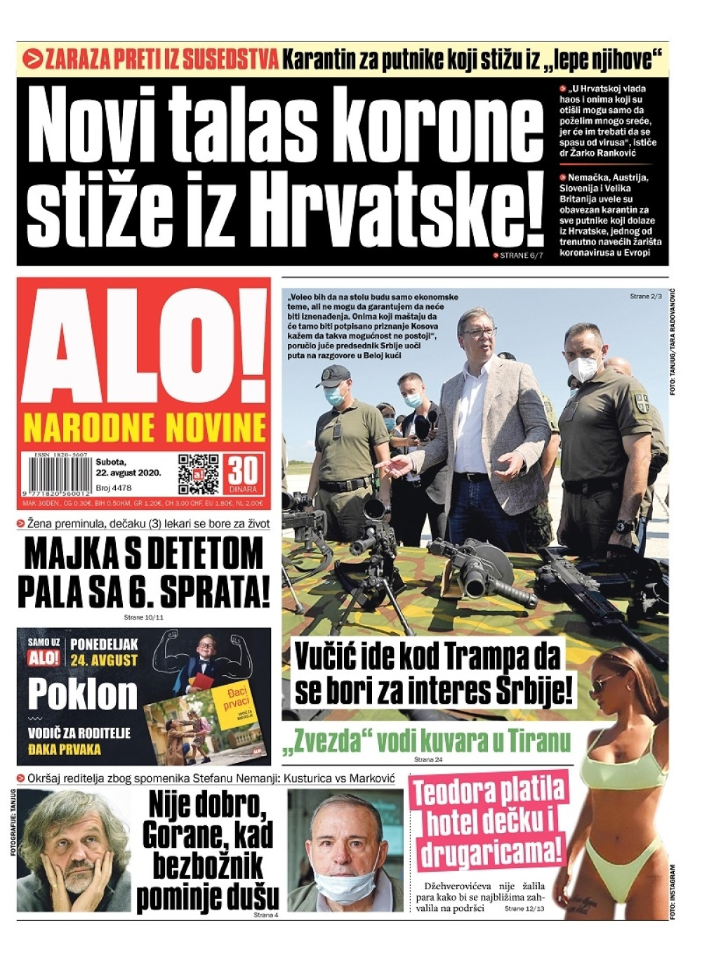 Stravična tragedija u Lazarevcu: Majka s detetom pala sa 6. sprata!