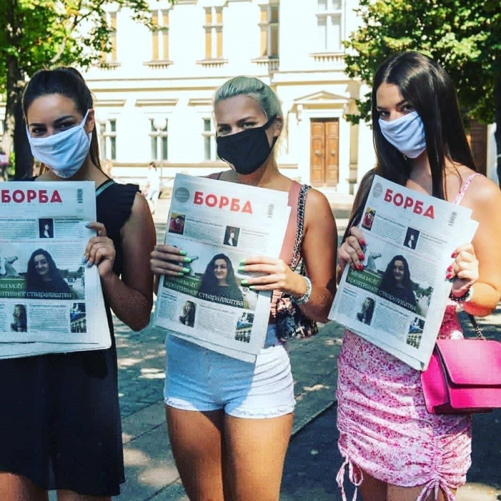 Održana promocija nove "Borbe" u centru Pančeva! (FOTO/VIDEO)