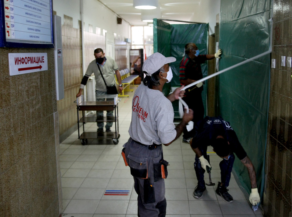 Ovako izgleda kad Institut "Banjica" prelazi u "ne kovid" sistem! (FOTO)