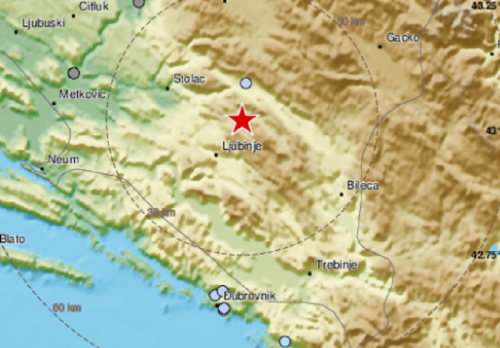Zemljotres pogodio BiH!