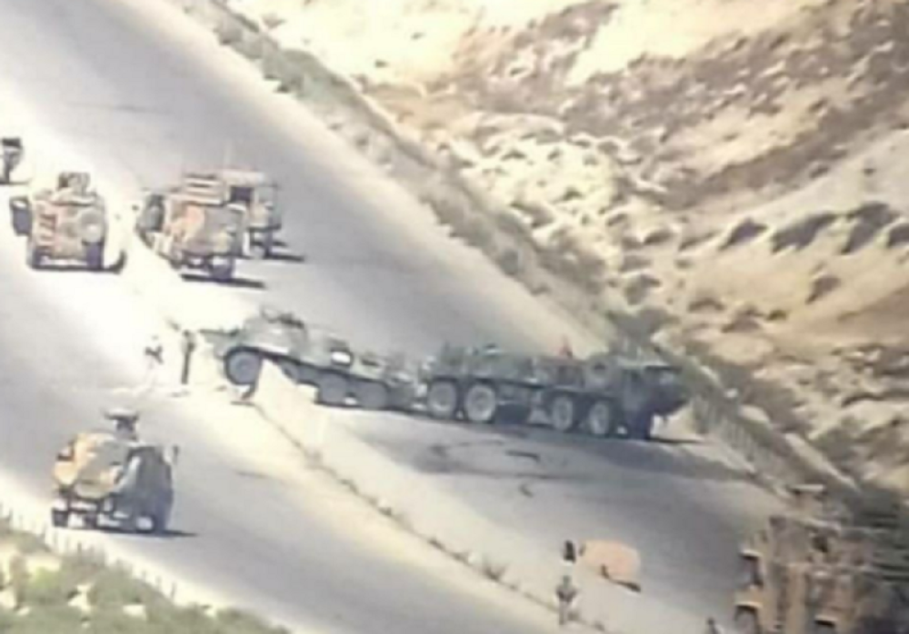 Napadnuta ruska vojska! (FOTO)