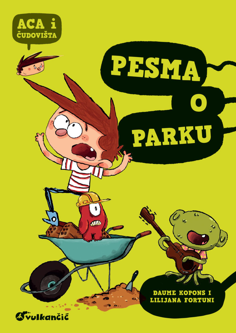 Na radost svih mališana, objavljena je knjiga Aca i čudovišta: Pesma o parku