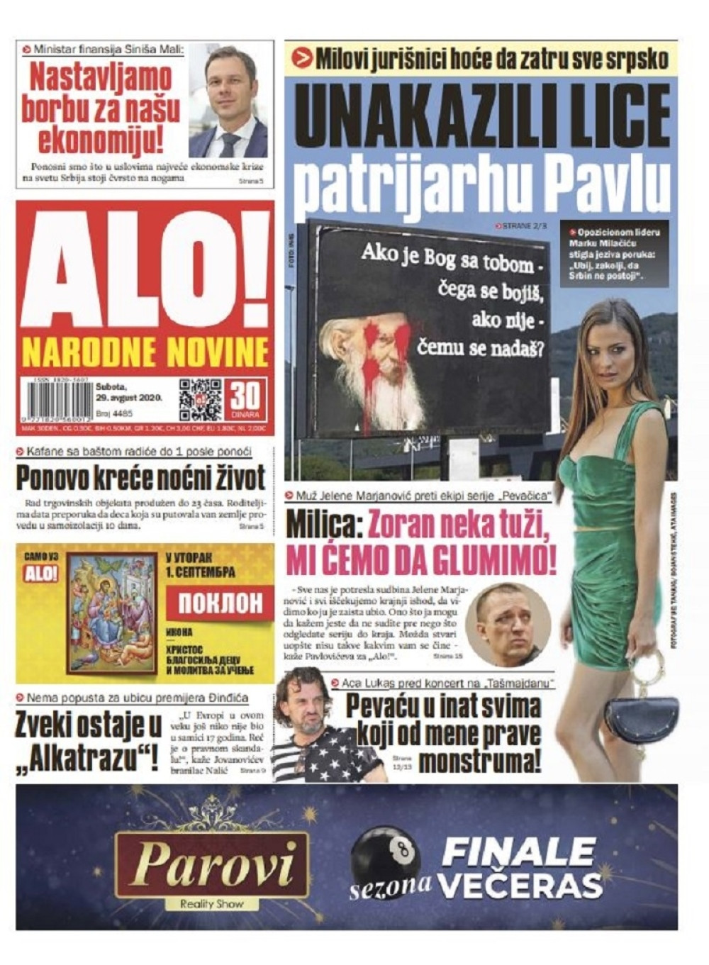 Zveki ostaje u "Alkatrazu"