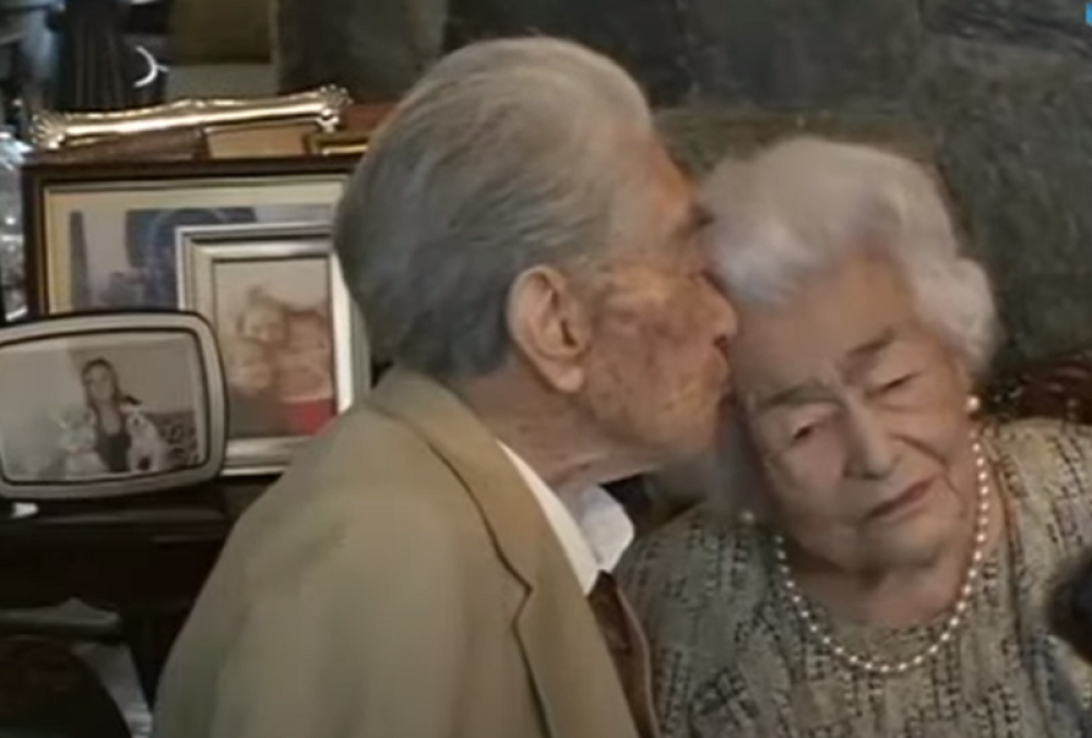 Venčali su se pre 79 godina, a zajedno imaju 215 (VIDEO)