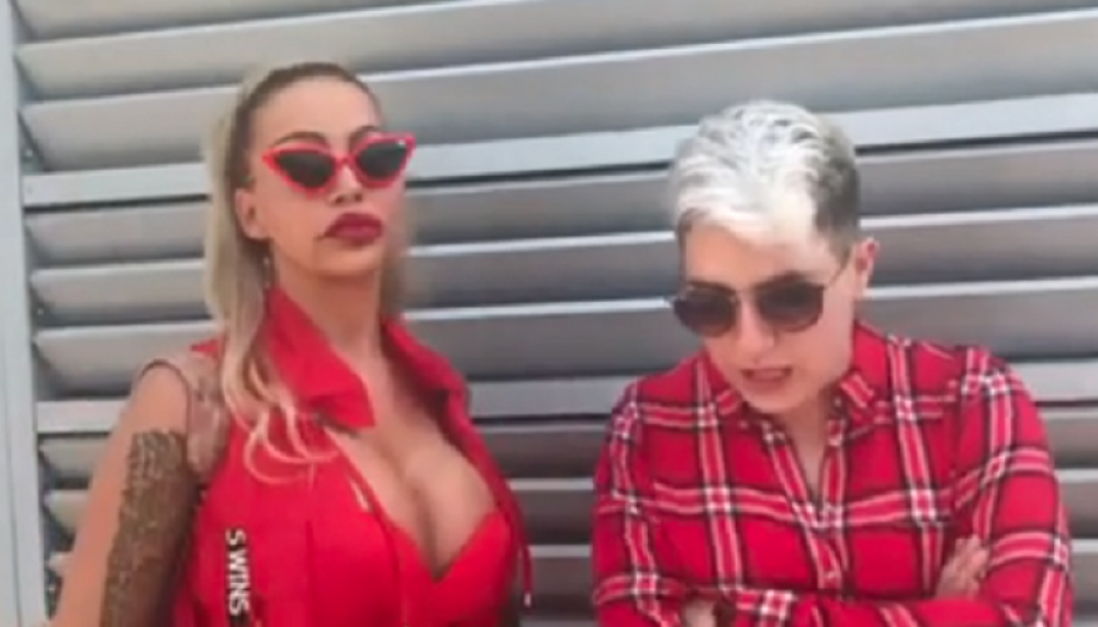 Evo ko je s**si Žana koja se došla sa Matorom ispred zgrade Pinka: Imaju zanimljiv odnos! (VIDEO)