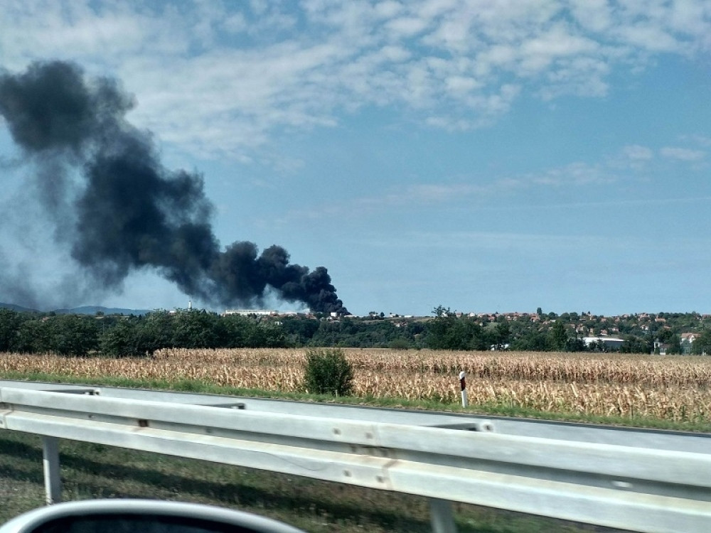 Lokalizovan požar u Nišu