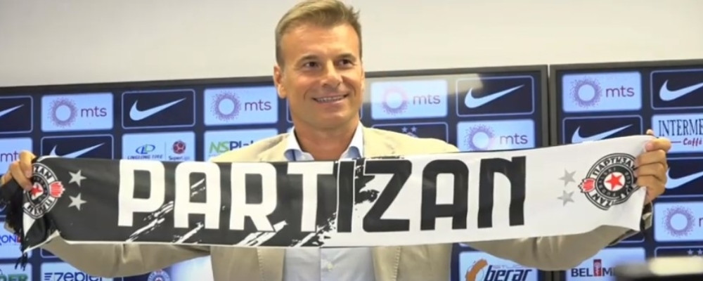 Saznajte šta je prvo novi trener Partizana uradio nakon izlaska na teren!