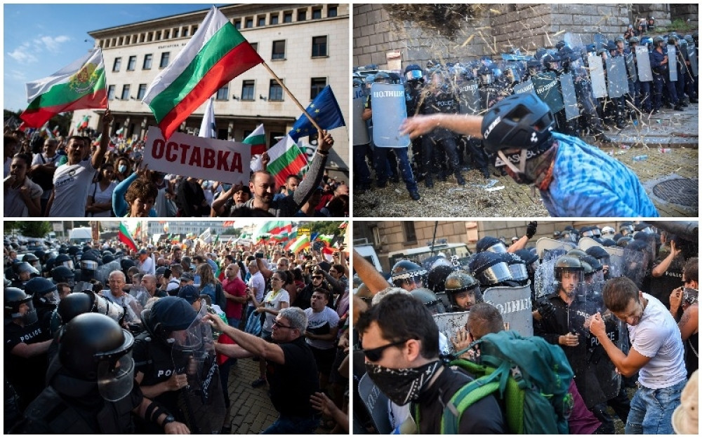Ozbiljni sukobi u Bugarskoj, narod traži hitnu smenu Borisova! (FOTO/VIDEO)
