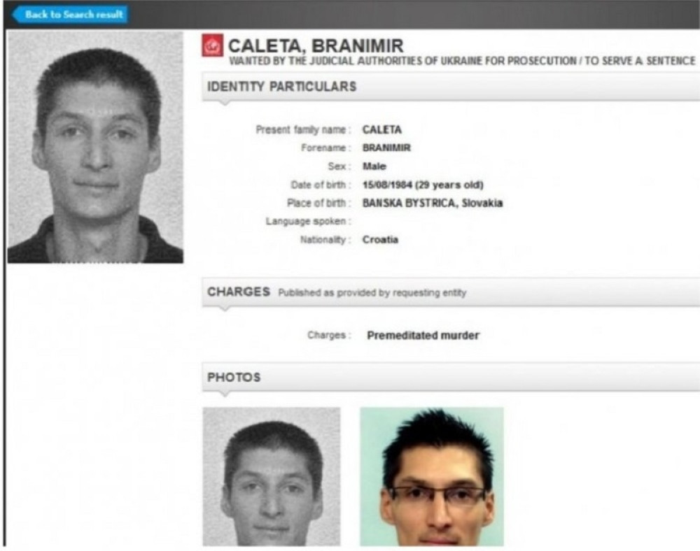 Branimir, koji je ubio trudnu Ukrajinku, pobegao policiji sa lisicama na rukama (VIDEO)