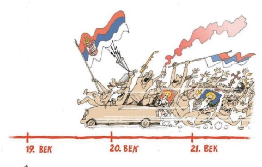 NIN koji podržava Đilasa predstavlja Srbe u Crnoj Gori kao divljake koji vraćaju Crnu Goru u Srednji vek! (FOTO)