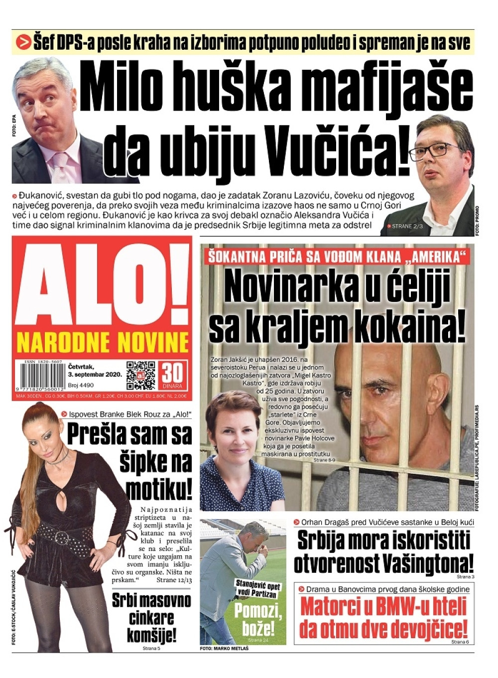 Đukanović posle izbora potpuno poludeo, izgubio kompas, zove mafiju upomoć!