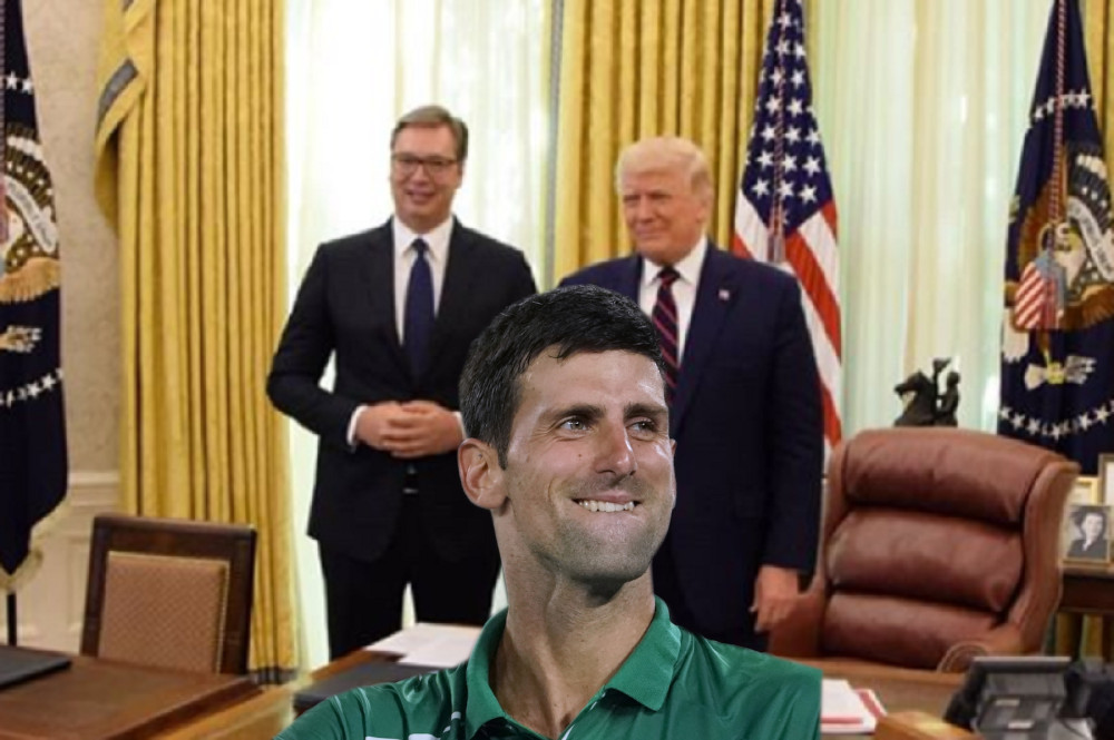 Tramp: Imate veoma dobrog tenisera; Vučić: Najboljeg na svetu