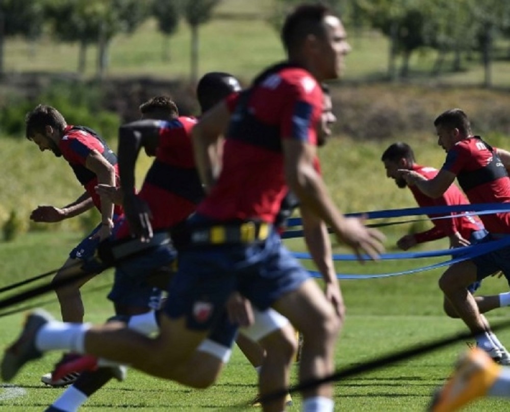 Igrači Zvezde naporno rade na mini-priprema