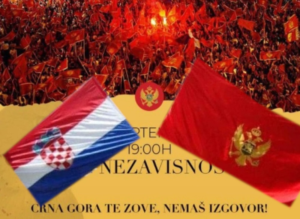 Sve je spremno za skup u Podgorici koji niko ne organizuje, pevaju se ustaške pesme!