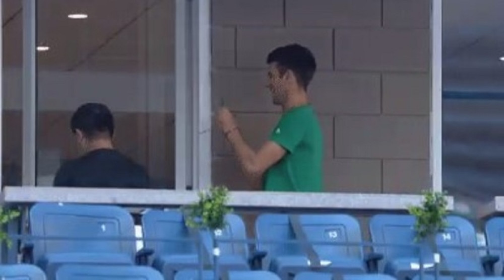 Evo kako se Novak zagreva pred važan meč sa Špancem! (VIDEO)