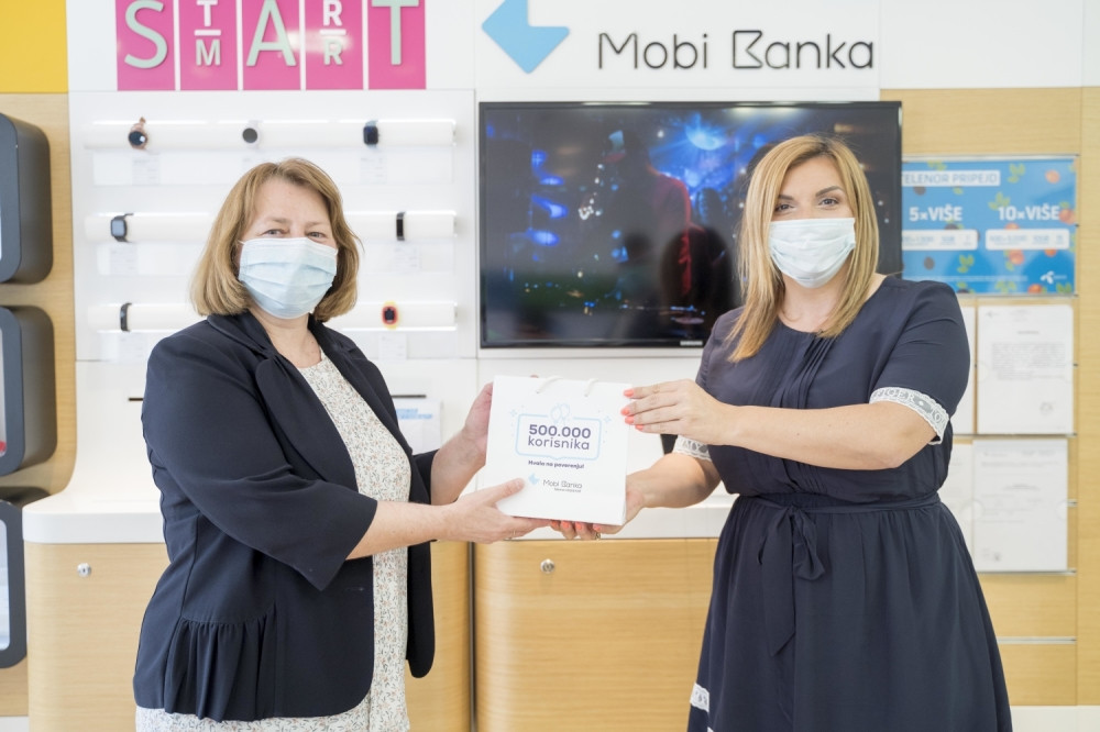 Mobi Banka: Pola miliona korisnika u šestoj godini poslovanja