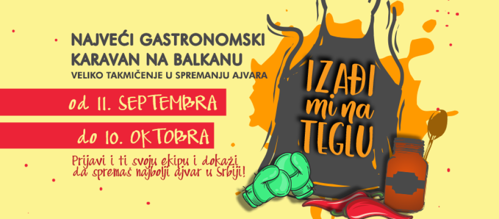 Počinje VII sezona karavana "Izađi mi na teglu"