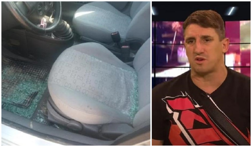 Prijatelji Kristijana Golubovića uništili auto njegovom sugrađaninu: Krv liptala na sve strane (FOTO)