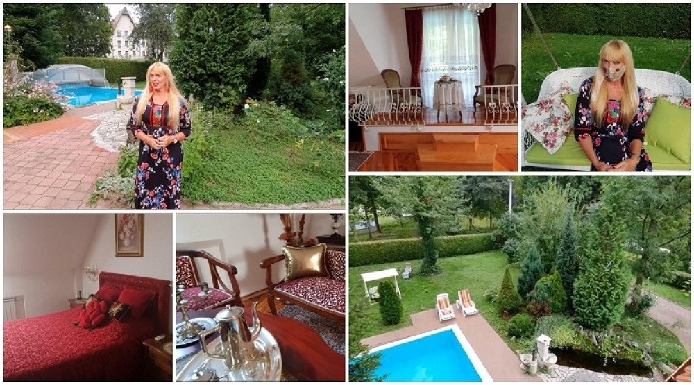 Zavirite u ogromnu vilu legendarne pevačice Branke Sovrlić (FOTO)