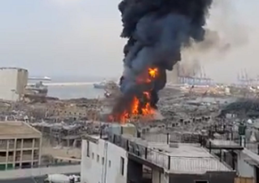 Na pomolu nova eksplozija, narod preplašen (VIDEO)