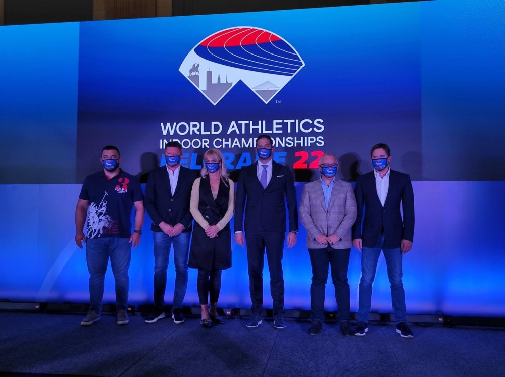 UDOVIČIĆ: Ukazana je velika čast našoj zemlji, Srpskom atletskom savezu i gradu Beogradu! (FOTO)