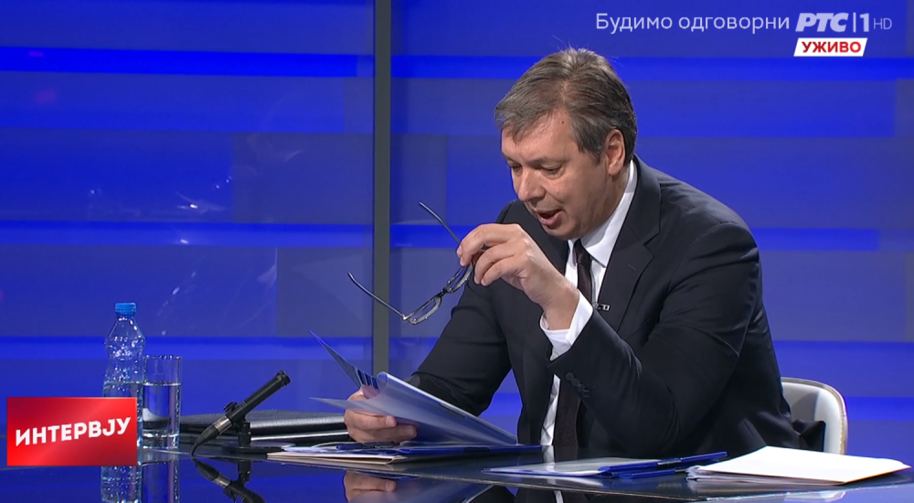 Možete da mi pretite, ali Srbiju nikada nećete oterati u ćošak