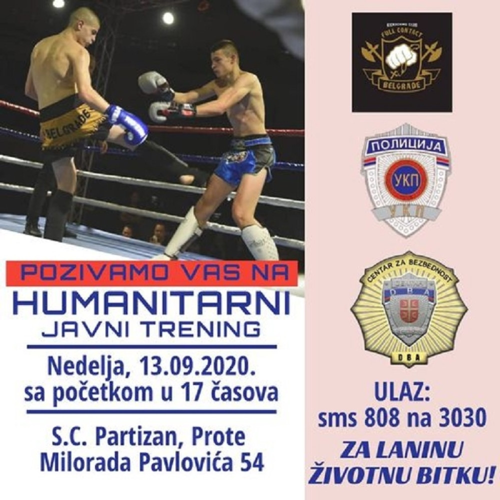 Humanitarni trening za Laninu životnu bitku