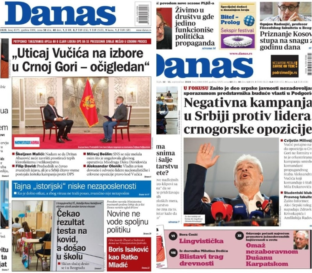 Novina koju kontroliše u roku od 7 dana napala Vučića za dve dijametralno suprotne stvari!