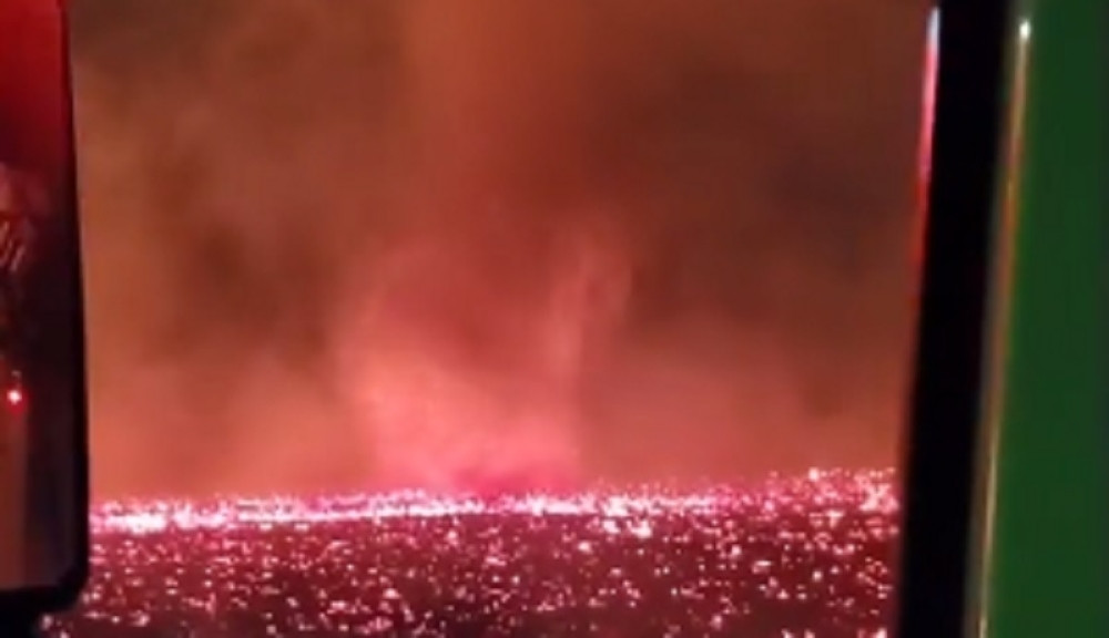 Vatreni tornado tutnji Kalifornijom, da - VATRENI TORNADO! (VIDEO)