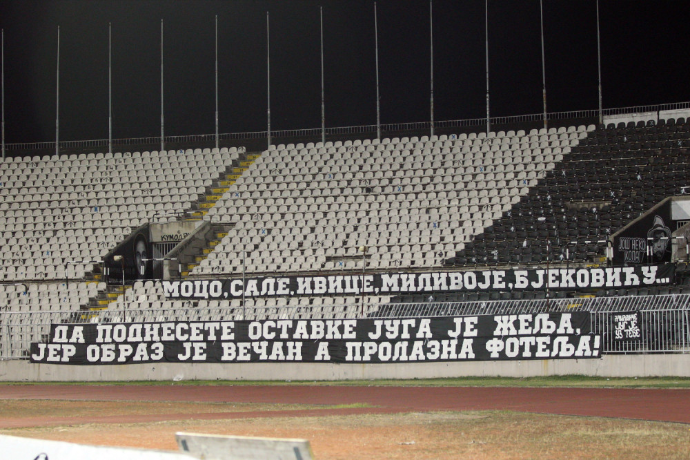 Od poruke Grobara odjekuje ceo Beograd, legende se tresu