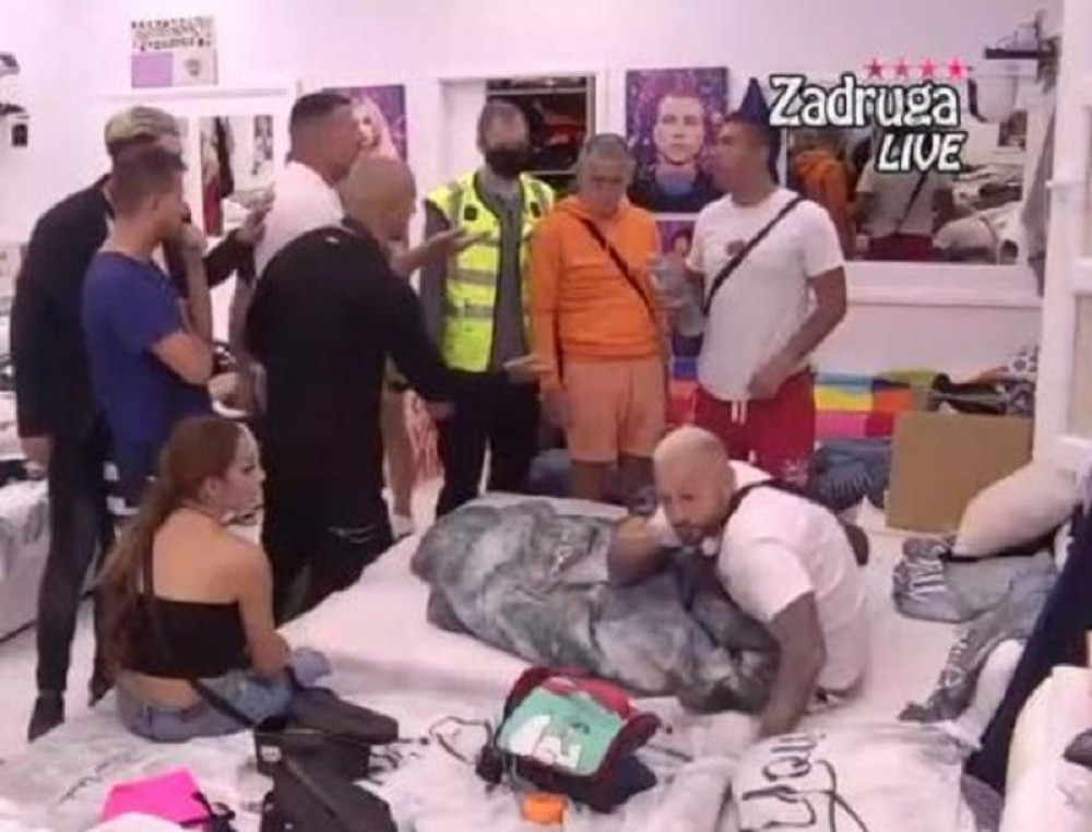 Tomović nasrnuo na zadrugara: Obezbeđenje momentalno reagovalo! (VIDEO)