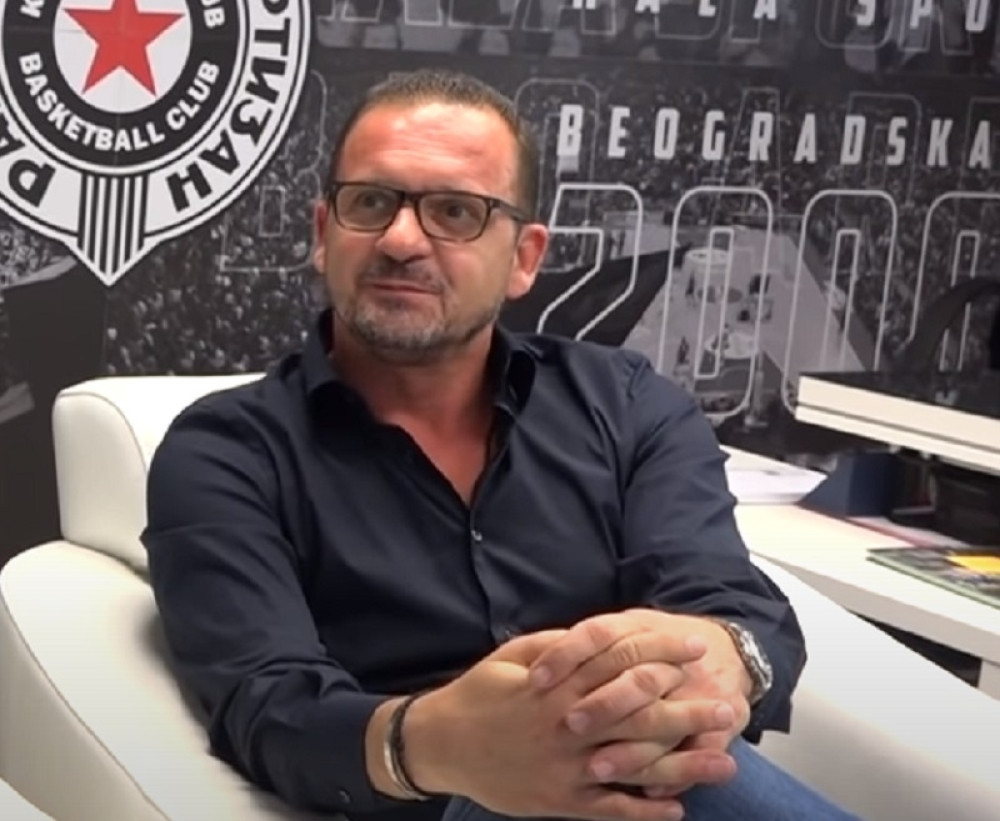 Peđa Mijatović u poseti KK Partizanu (VIDEO)