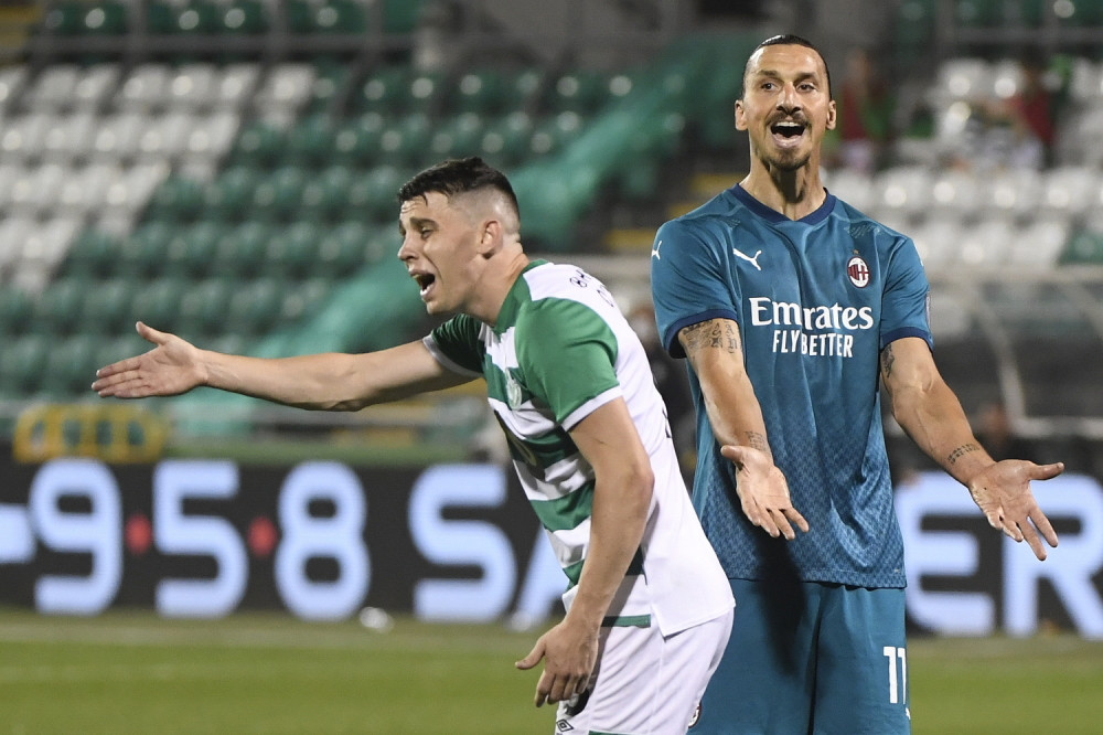 Milan lako protiv Šamroka