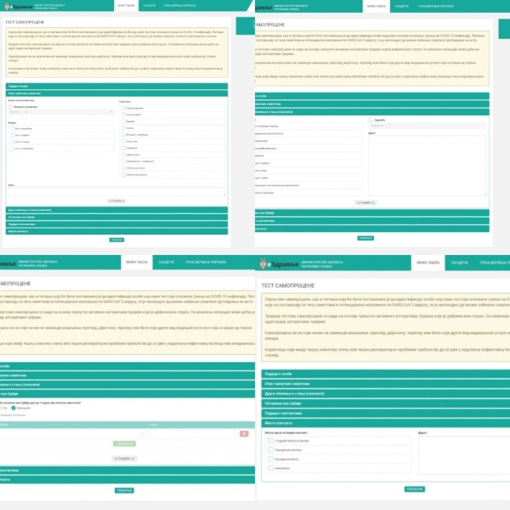 Otkrivamo! Ovo je test samoprocene nakon ulaska u Srbiju! (FOTO)