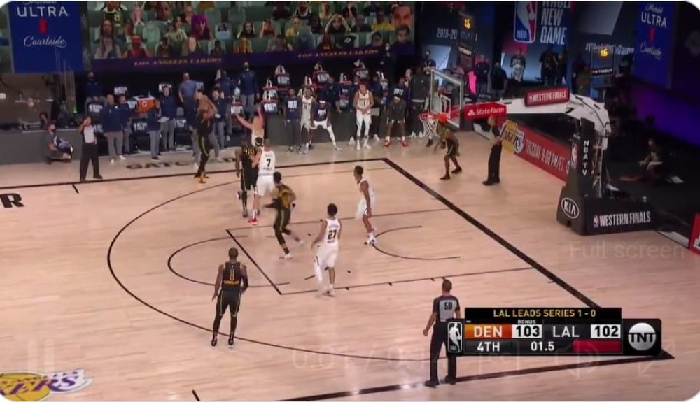 Jokić bio nezaustavljiv, ostalo je nekoliko sekundi do kraja, a onda je sevnula trojka uz zvuk sirene! (VIDEO)