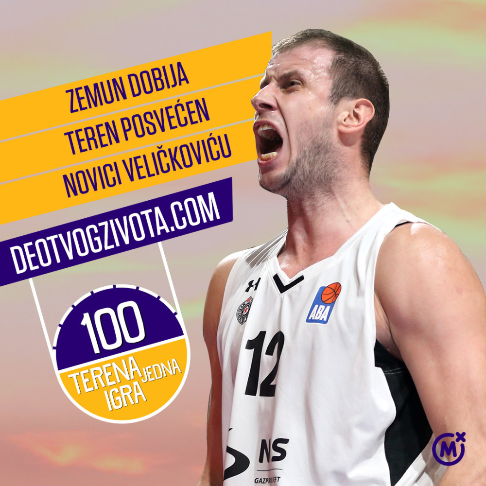 Od Mozzarta za Zemunce teren "Novica Veličković"!