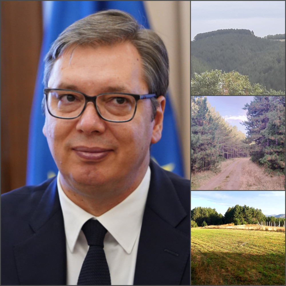 Do njega vodi čarobna staza, a pogled puca na nešto od čega će predsedniku zastati dah