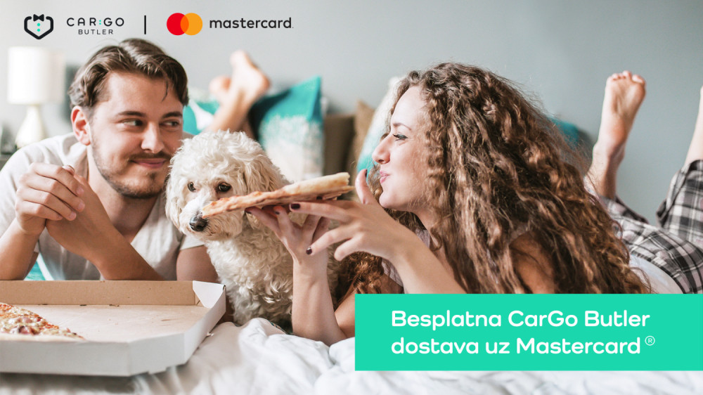Od sada dostava hrane u CarGo aplikaciji, ‘Batler’ besplatan za Mastercard korisnike