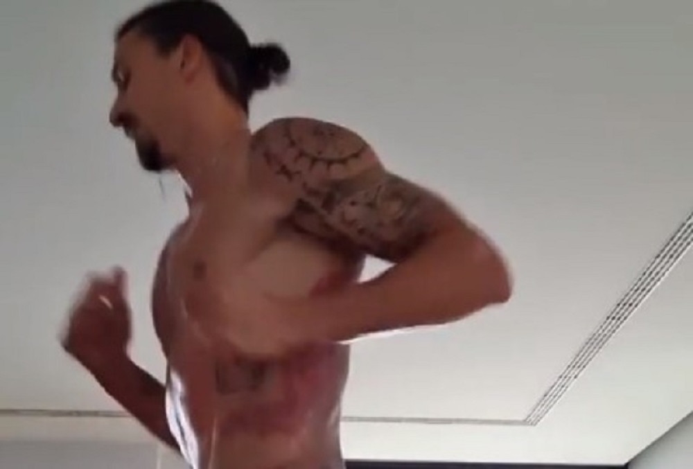 Ovako zaraženi Zlatan trenira u samoizolaciji (VIDEO)