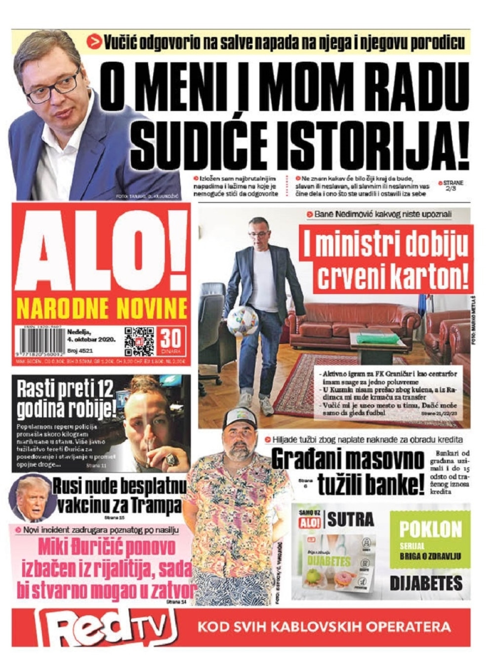 I ministri dobijaju crvene kartone!