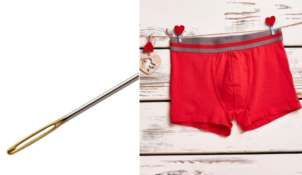 "Prišijte svoju dlaku za njegove gaće, a prethodno morate skinuti svoje da nešto obavite"