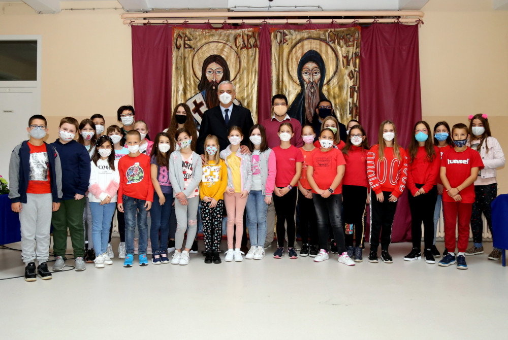 Gradonačelnik Bakić otvorio „Dečiju nedelju“ u OŠ „Sonja Marinković“