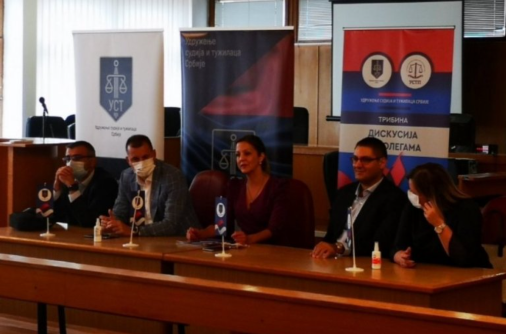 Danas je održana tribina sudija i tužilaca Srbije u Jagodini!