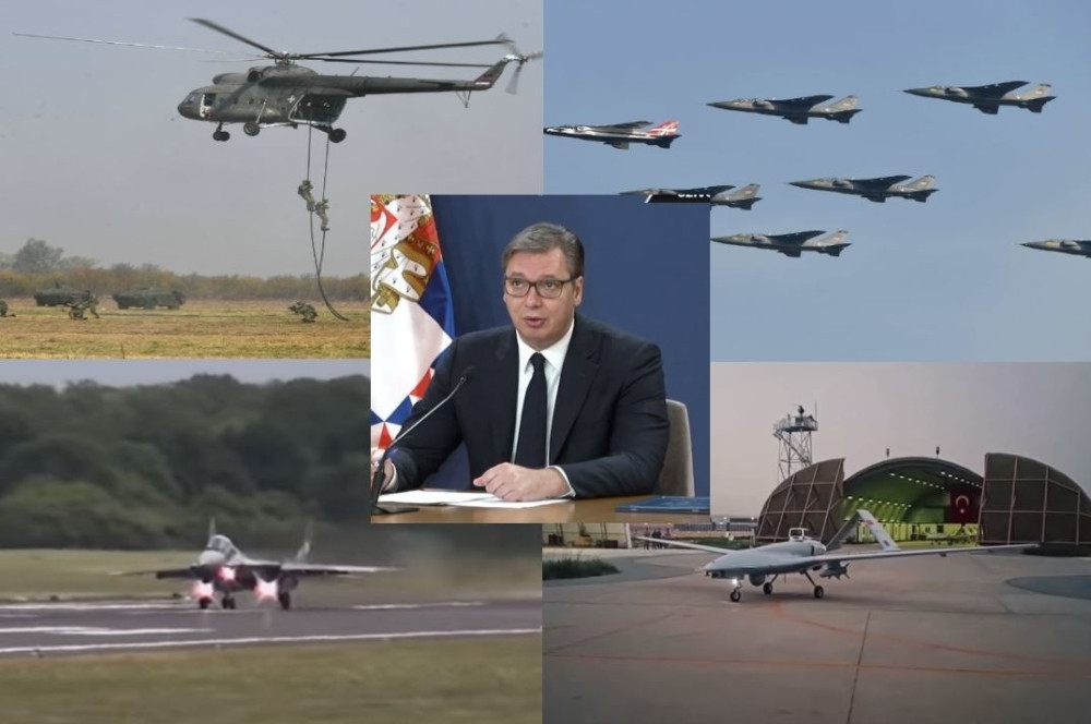 Vučić najavio: U subotu Srbija podiže bombardere, lovce i bespilotne letelice! Sve što puca naći će se na nebu!
