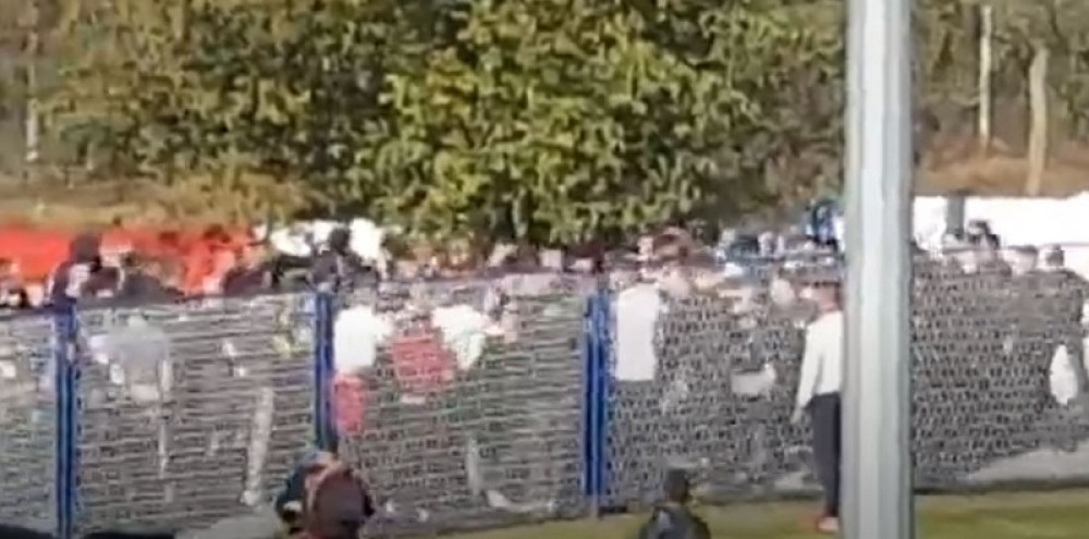 Pre početka utakmice, dogodio se incident između organa reda i navijača iz Splita (VIDEO)