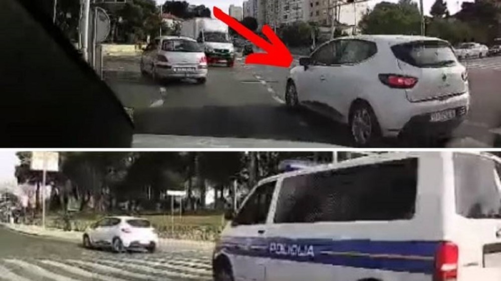 Nije hteo da čeka, a onda je pogledao u retrovizor! (VIDEO)