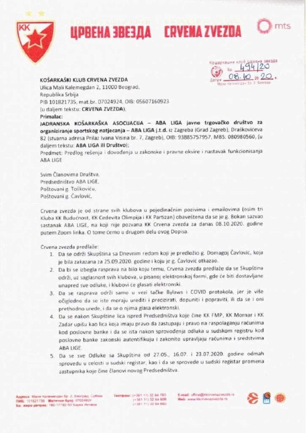 Da li je ovo konačni kraj ABA lige?