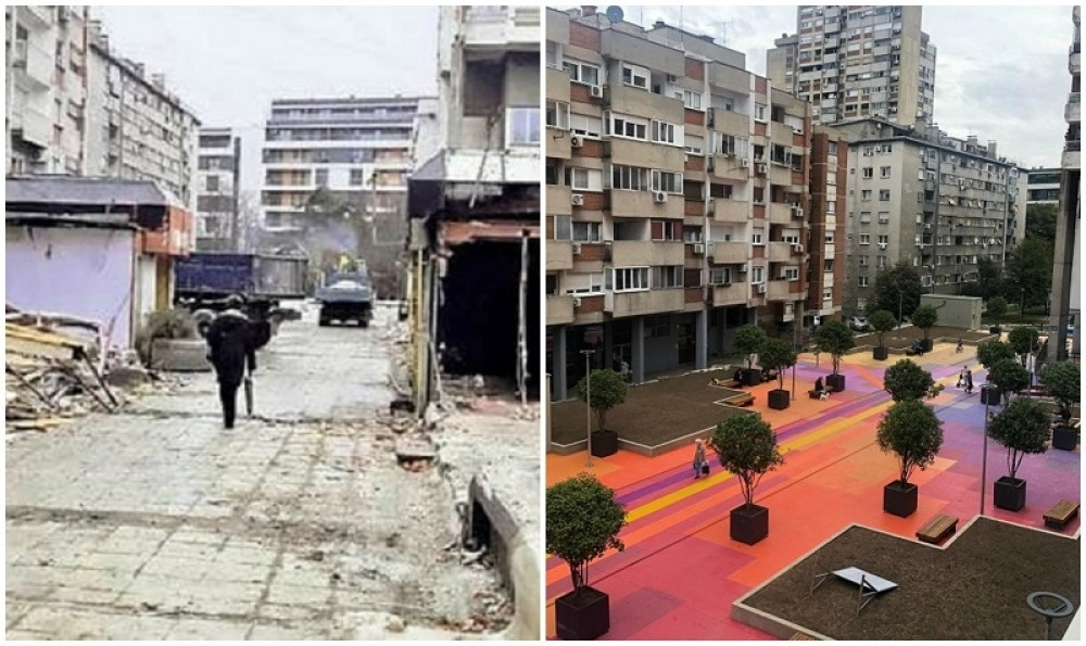 Renoviran park "Raše Popova" na Paliluli, a razlika je neverovatna (FOTO)