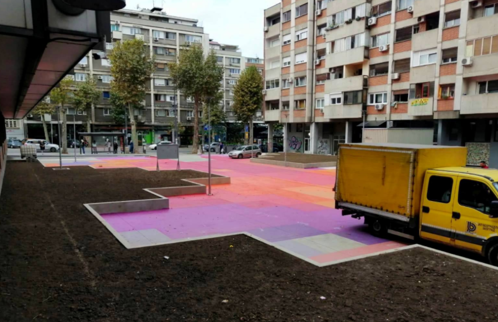 Završava se uređenje Platoa Raše Popova (FOTO)