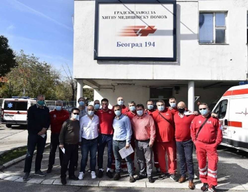 Zvezda počela podelu sezonskih zdravstvenim radnicima